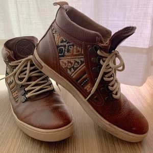 Inkkas authentic leather camping boot
